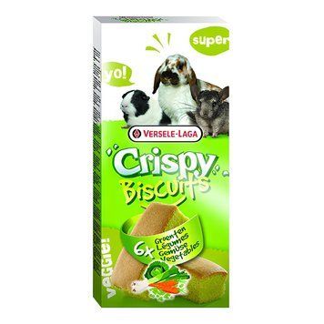 Крекери Versele Laga Crispy Biscuit Small Animals Vegetables &mdash; 70 гр 00000009112 снимка