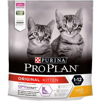 Суха храна Purina Pro Plan Original Kitten Chicken, 400 гр 00000003506 снимка