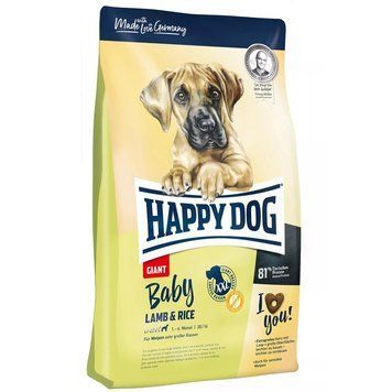 Корм Happy Dog Baby Giant Lamb & Rice - 15 кг 00000000265 фото