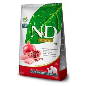 Сухой корм Farmina N&D GF Prime Dog Chicken & Pomegranate Adult Medium & Maxi - 12 кг 00000003805 фото