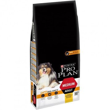 Суха храна Purina Pro Plan Medium Adult Chicken, 14 кг 00000003496 снимка