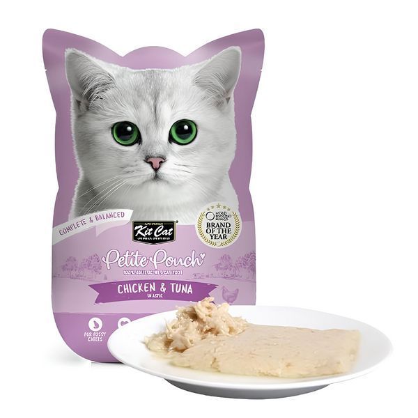 Пауч Kit Cat Chicken & Tuna - 70 гр 00000010028 снимка